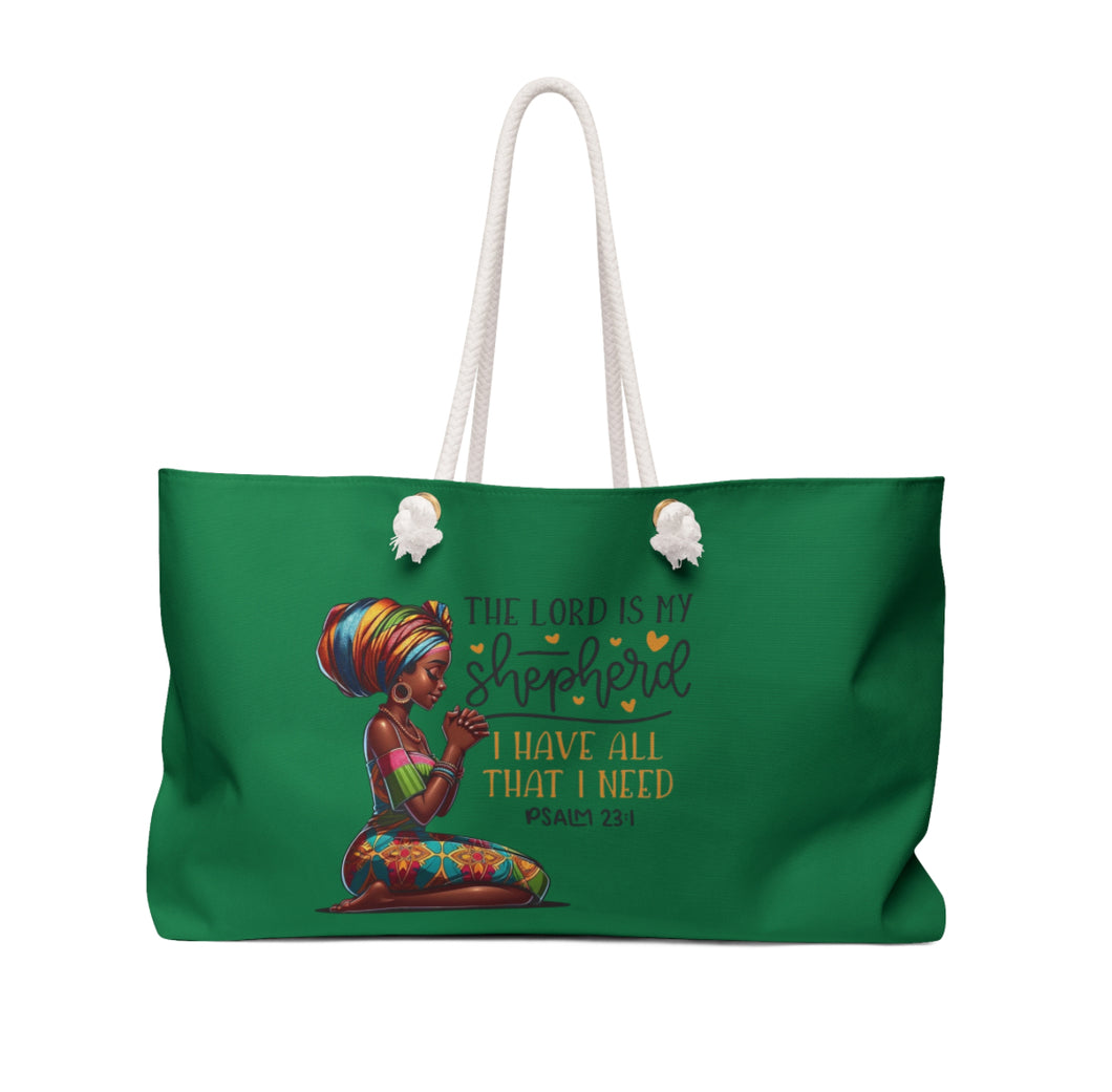 The Lord is My Shepherd Tote Bag MTO