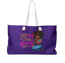 Load image into Gallery viewer, Rise Up &amp; PrayTote Bag MTO
