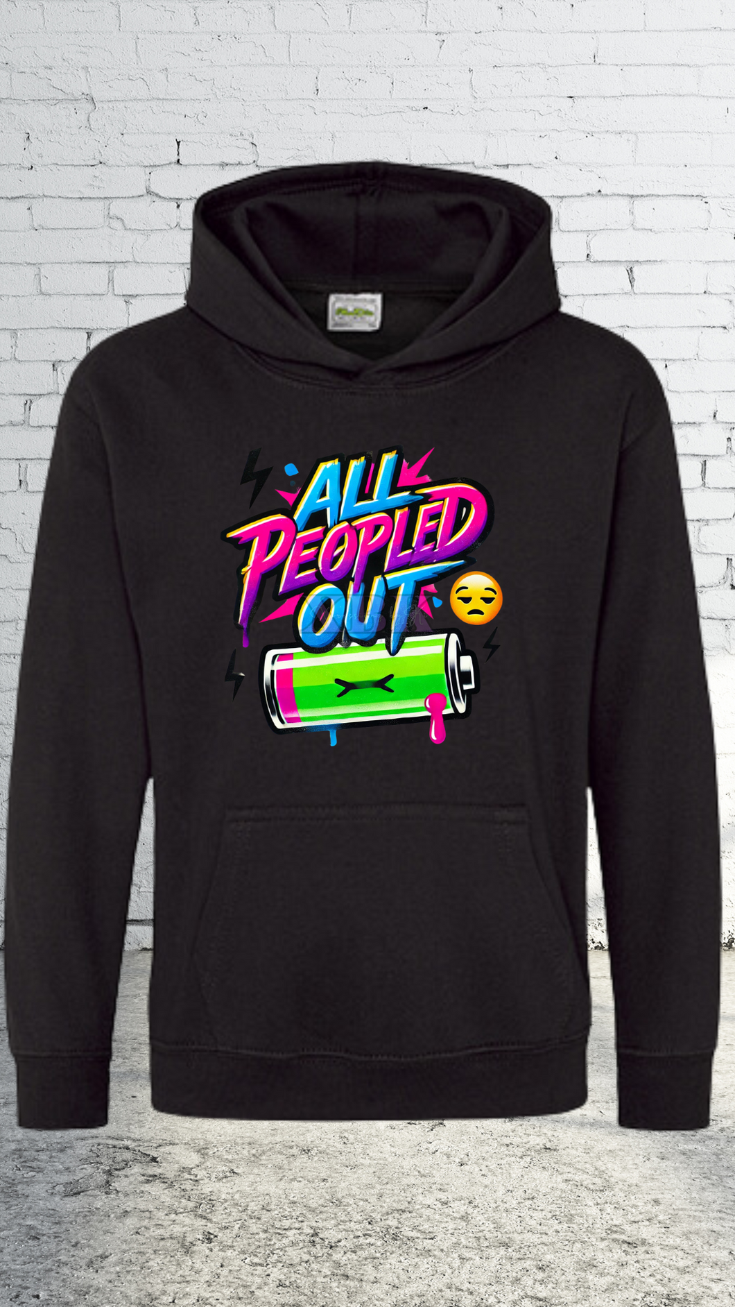 All Peopled Out Hoodies