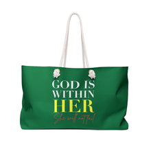 Load image into Gallery viewer, GOD is Within Her Tote Bag MTO
