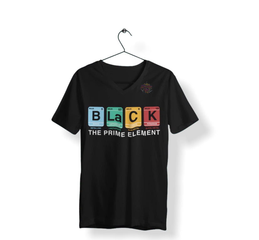 Black the Prime Element T-Shirt